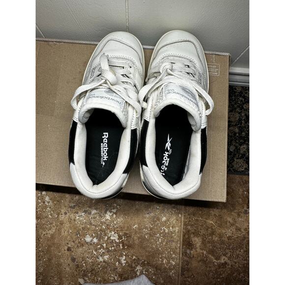 New Balance 550 White Black Gray Leather Mens Sneakers Sz M5 W6.5 Fashion Shoes